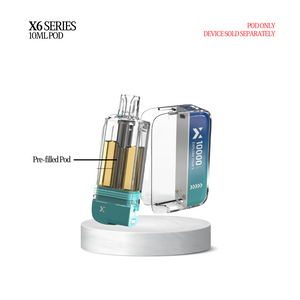 X-Vape X6 Series 10ml Prefilled Pod