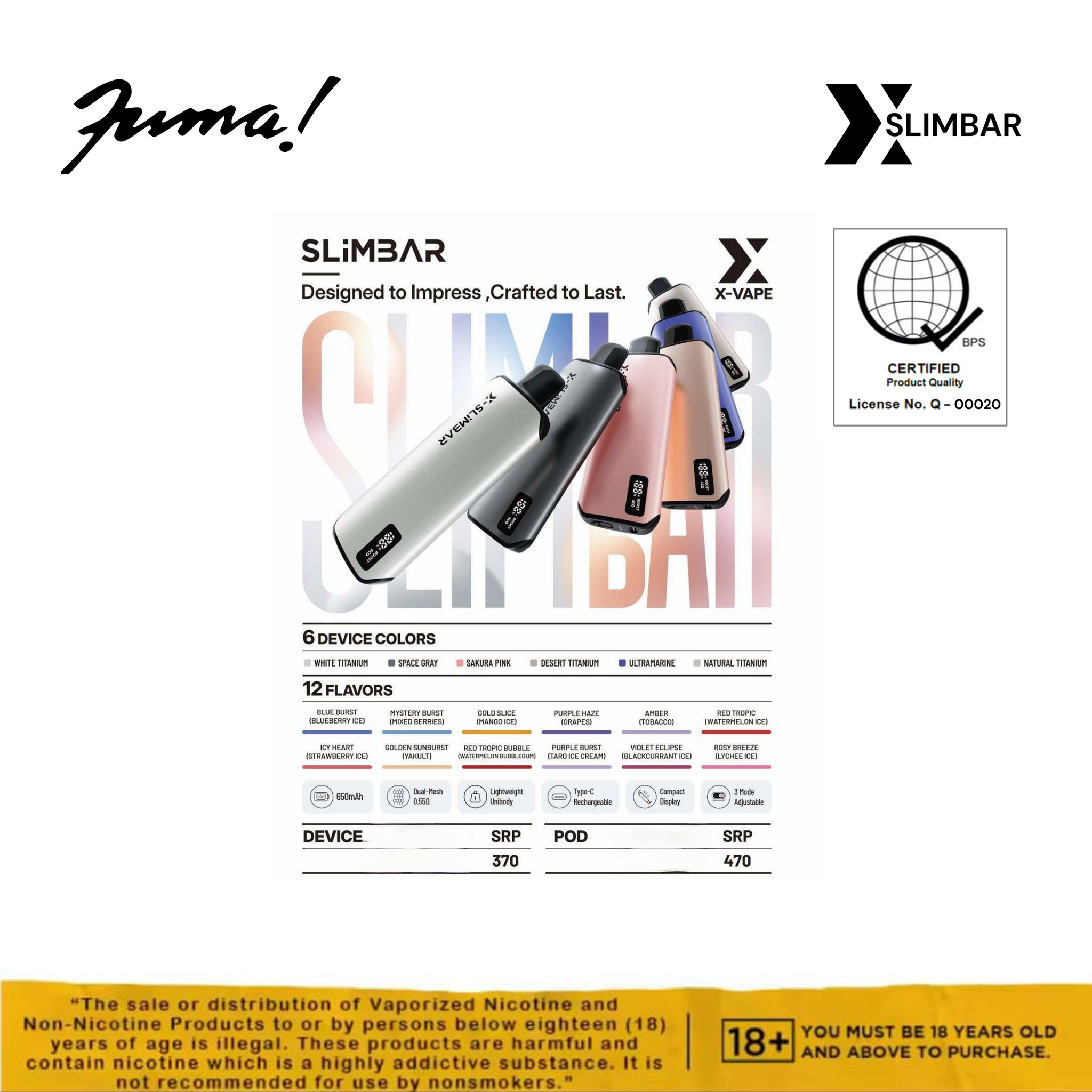Fuma Vape Fume ULTRA Disposable Vape Device Strawberry Kiwi Disposable Vape (55000 Puffs) by FUMI x Cloud Nurdz 55K - Ejuice Store Fuma Vape Fume ULTRA Disposable Vape Device Strawberry Kiwi Disposable Vape (55000 Puffs) by FUMI x Cloud Nurdz 55K - Ejuice Store