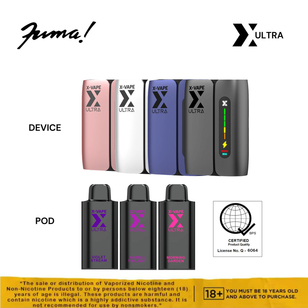 Xvpe X Ultra Device and Pods (Sold Separately)