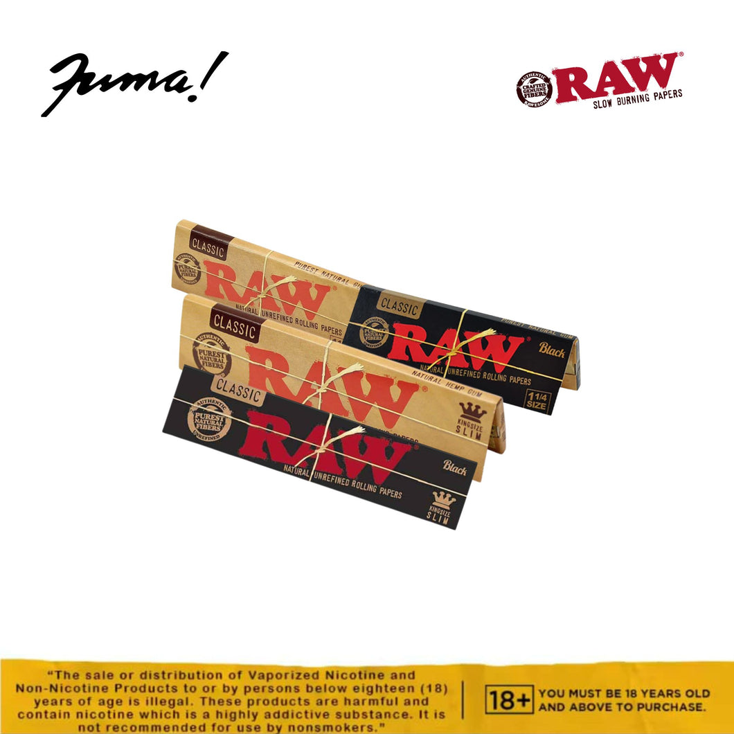 Raw Rolling Papers (TIPS Sold Separately)