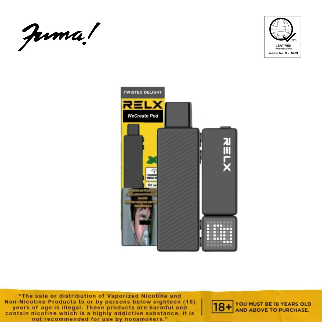 FUMA - Relx WeCreate Pod (Device Sold Separately) Fuma Philippines FUMA - Relx WeCreate Pod (Device Sold Separately) Fuma Philippines